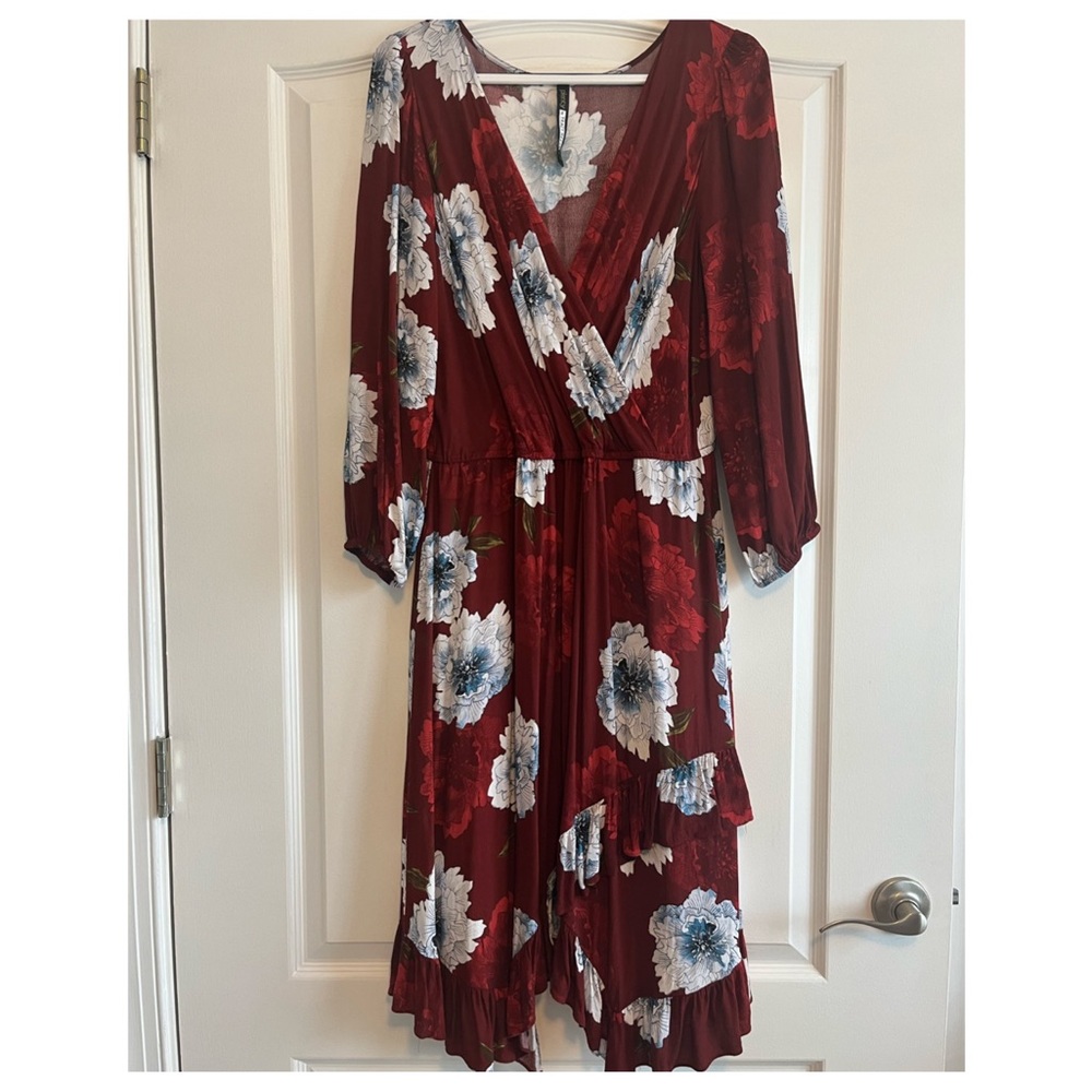 Anthropologie Plenty by Tracy Reese Aleah Floral dress - size L